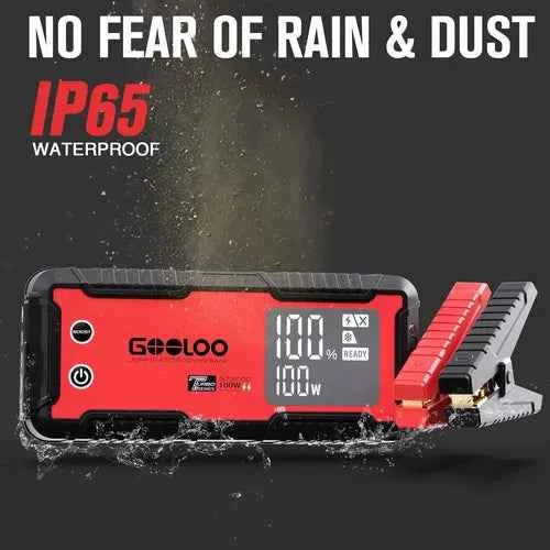 Arrancador para batería de vehículos 3000 amperios Gooloo GT3000