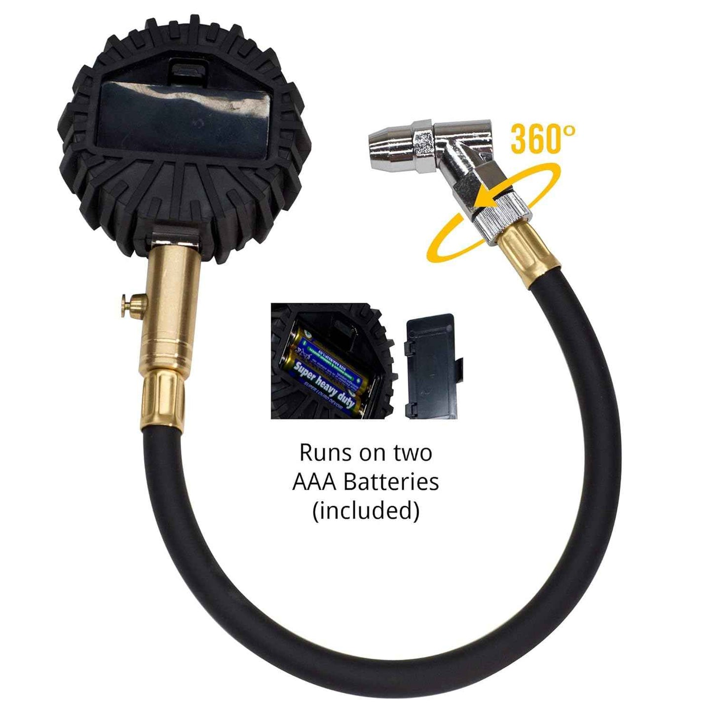 Medidor digital para presión de aire en neumáticos Jaco Elite Pro Digital