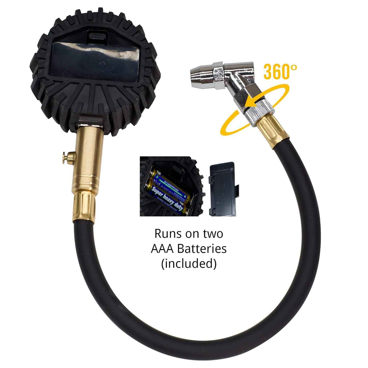 Medidor digital para presión de aire en neumáticos Jaco Elite Pro Digital