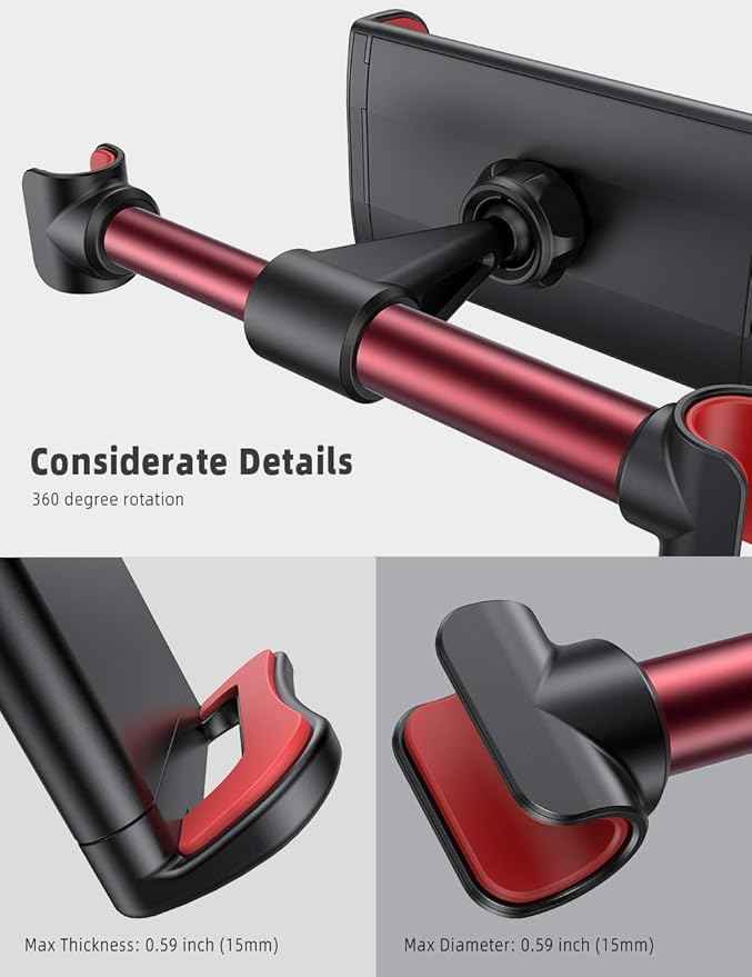 Soporte de tablet para reposacabezas de automóvil Lamicall P Stand