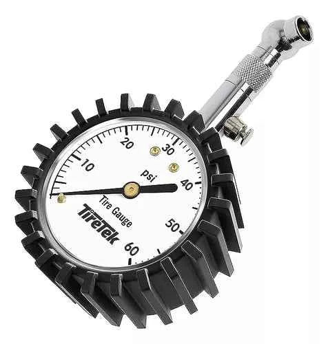 Medidor para presión de aire en neumáticos Tiretek 60PSI