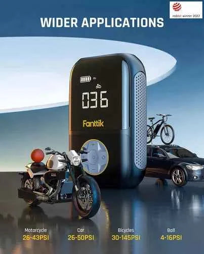 Inflador inalámbrico  Fanttik X8