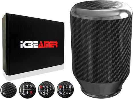 Perilla para palanca de cambios manual Carbon Fiber