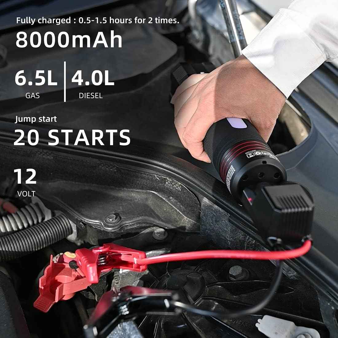 Arrancador de batería Multi-Herramienta CarAide 18 en 1