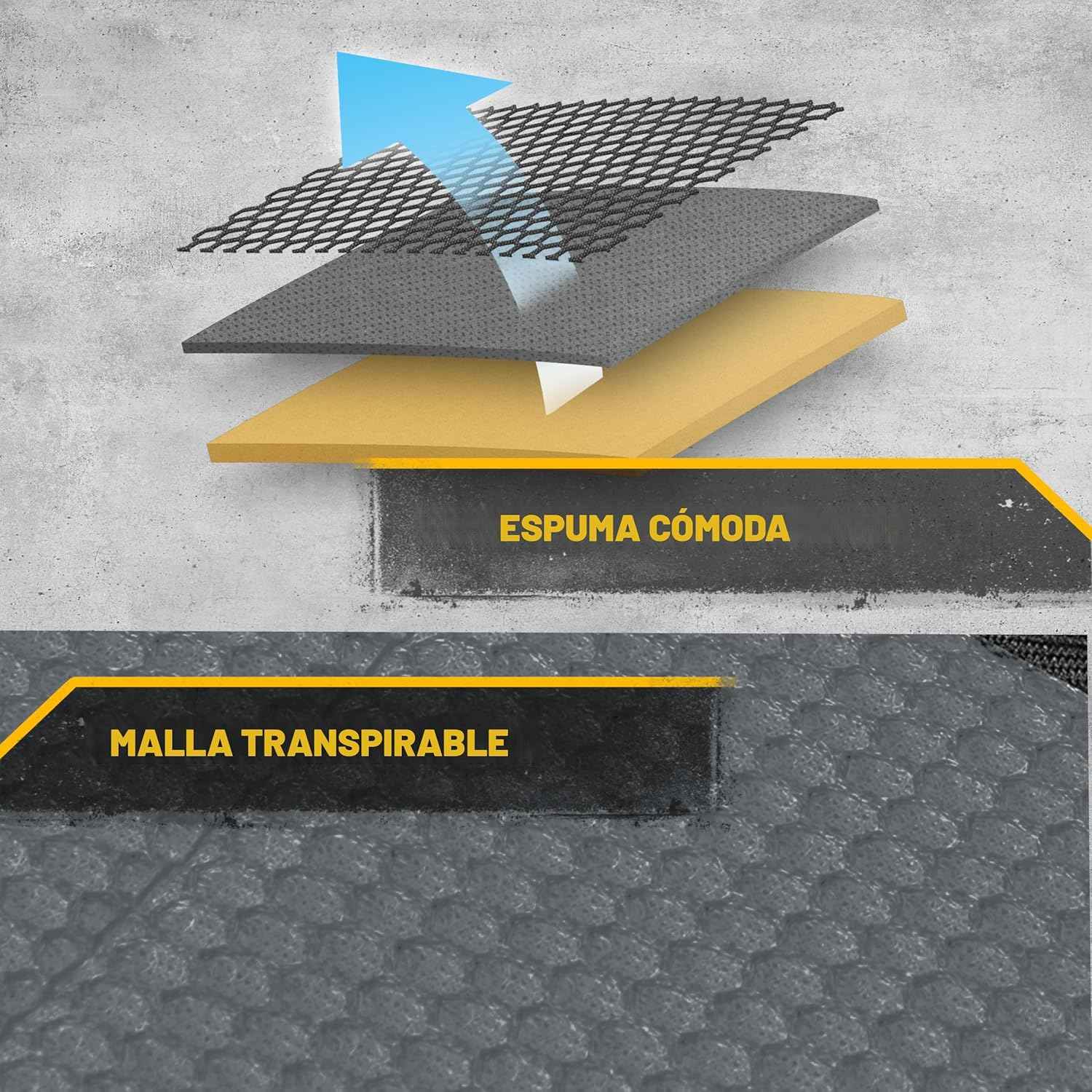 Fundas para asientos delanteros Trucks Caterpillar Mesflex