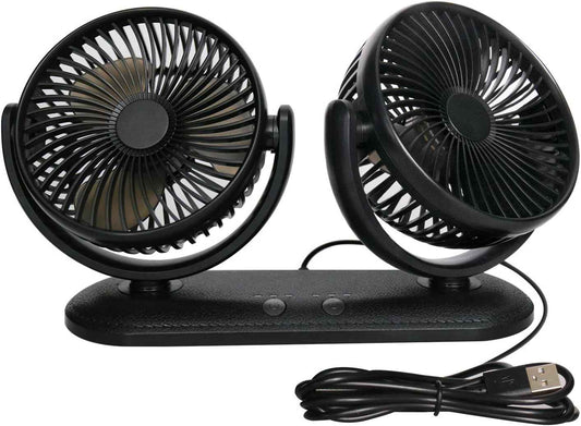 Ventilador para automóvil Tripole Dual Head