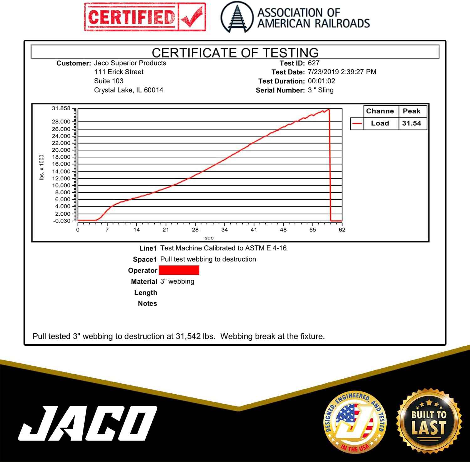Correa de remolque todo terreno Jaco TowPro